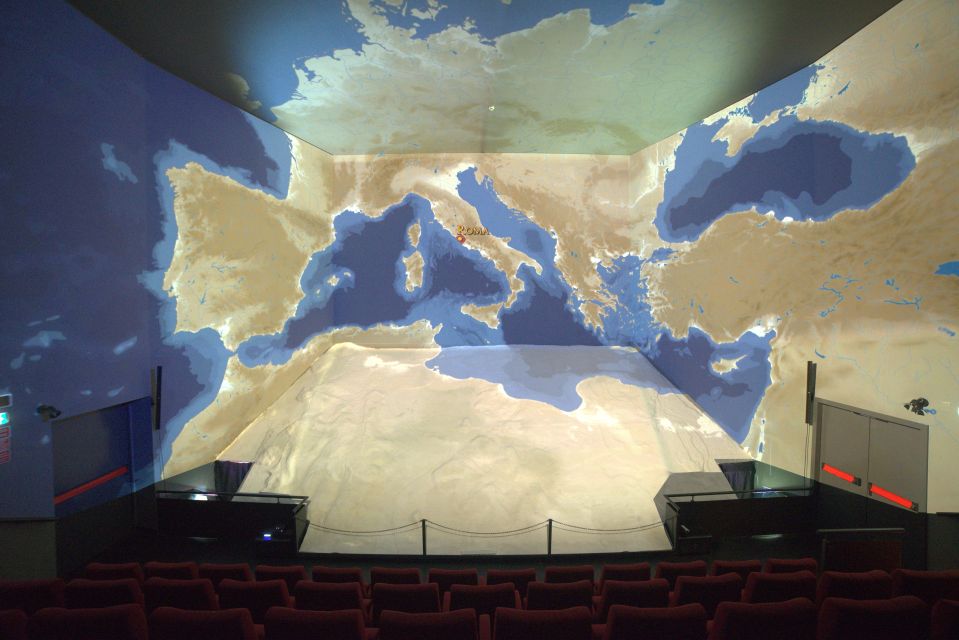 Rome: Welcome To Rome Immersive Multimedia Show - Inside ex-Cinema Augustus: where the show happens