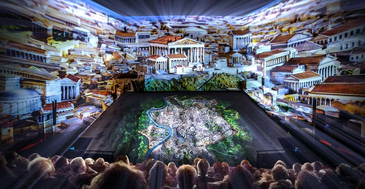 Rome: Welcome To Rome Immersive Multimedia Show - The main timeline show: Rome’s 2700 years in motion