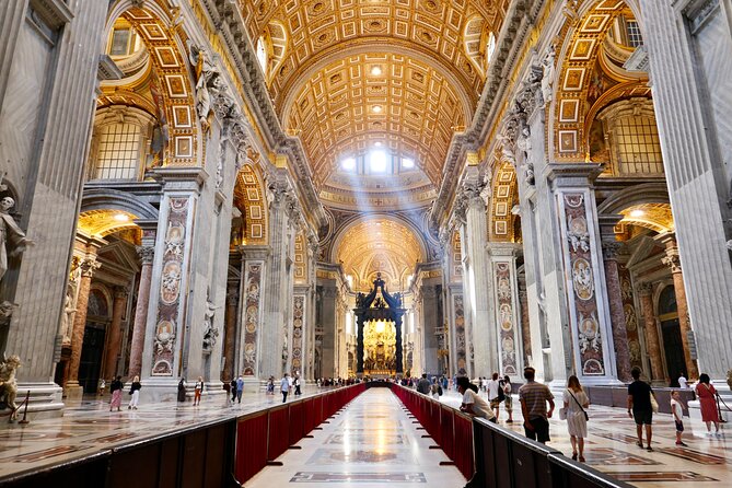 Tour of St Peter's Basilica with Dome Climb and Grottoes - FAQ