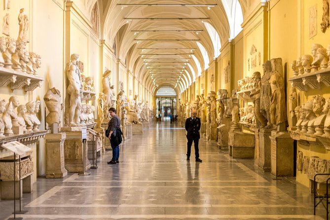 Vatican Museums, Sistine Chapel & St Peter’s Basilica Guided Tour - Vatican Museums: Maps, Pine Courtyard Calm, and a Bronze Mind-Bender
