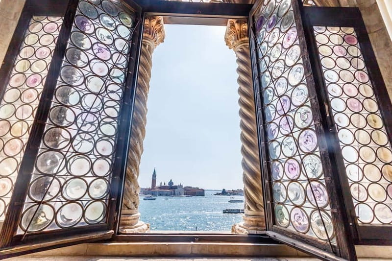 Venice: Doge's Palace, St Mark's Basilica, and Pala d'Oro - Sala del Maggior Consiglio and the medieval gold staircase